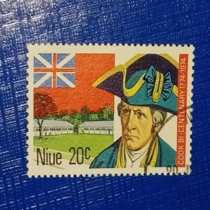 USED - NIUE 20C POSTAGE STAMP USED - NIUE 20C POSTAGE STAMP