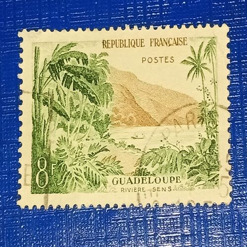 USED - REPUBLIQUE FRANCAISE POSTAGE STAMP USED - REPUBLIQUE FRANCAISE POSTAGE STAMP