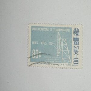 MNH - UNITAD INTERNACIONAL OE TELECOMUNICACIONES 80C POSTAGE STAMP MNH - UNITAD INTERNACIONAL OE TELECOMUNICACIONES 80C POSTAGE STAMP