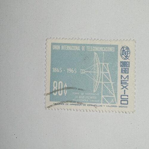 MNH - UNITAD INTERNACIONAL OE TELECOMUNICACIONES 80C POSTAGE STAMP MNH - UNITAD INTERNACIONAL OE TELECOMUNICACIONES 80C POSTAGE STAMP