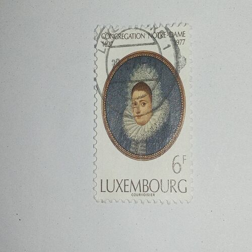 USED - LUXEMBOURG 6F POSTAGE STAMP USED - LUXEMBOURG 6F POSTAGE STAMP