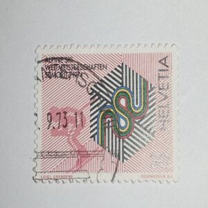 USED - HELVETIA 30 POSTAGE STAMP USED - HELVETIA 30 POSTAGE STAMP
