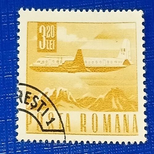 USED - POSTA ROMANA 320L POSTAGE STAMP USED - POSTA ROMANA 320L POSTAGE STAMP