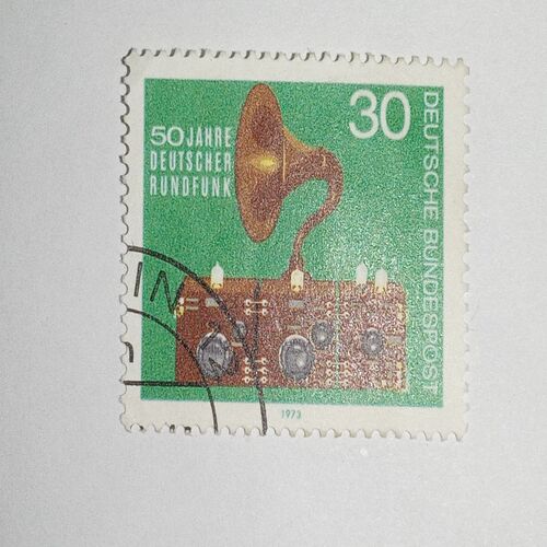 USED - DEUTSCHE BUNDESPOST 30 POSTAGE STAMP