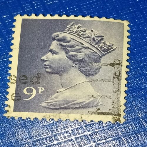 USED - USA 9P POSTAGE STAMP USED - USA 9P POSTAGE STAMP