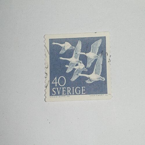 MNH - SVERIGE 40 POSTAGE STAMP MNH - SVERIGE 40 POSTAGE STAMP