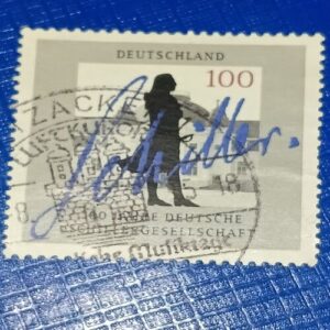 USED - DEUTSCHLAND 100 POSTAGE STAMP USED - DEUTSCHLAND 100 POSTAGE STAMP