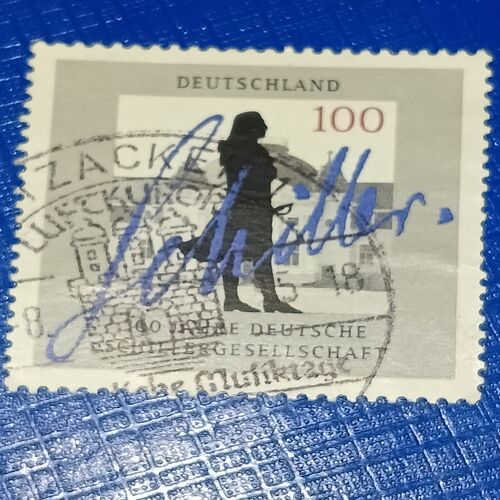 USED - DEUTSCHLAND 100 POSTAGE STAMP USED - DEUTSCHLAND 100 POSTAGE STAMP