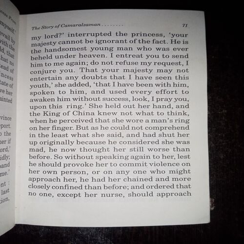 The Story Of Prince And Princess From Arabian Nights ( Indiana ) The Story Of Prince And Princess From Arabian Nights ( Indiana )