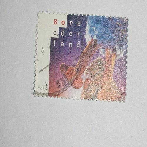 USED - NEDERILAND 80 POSTAGE STAMP
