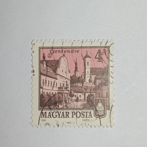 USED - MAGYAR POSTA 4Ft POSTAGE STAMP