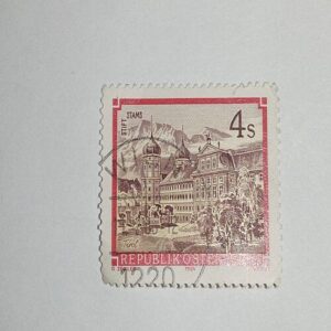 USED - REPUBLIK 'O' STERREICH 4S POSTAGE STAMP USED - REPUBLIK 'O' STERREICH 4S POSTAGE STAMP