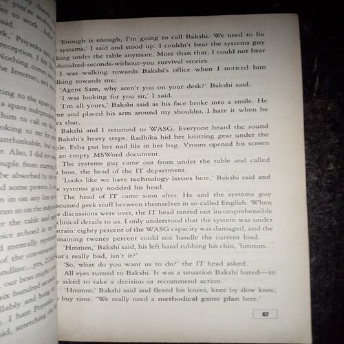 One Night @ The Call Center ( Chetan Bhagat )( Rs. 140 ) One Night @ The Call Center ( Chetan Bhagat )( Rs. 140 )