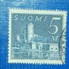 USED - FINLAND 5M POSTAGE STAMP USED - FINLAND 5M POSTAGE STAMP