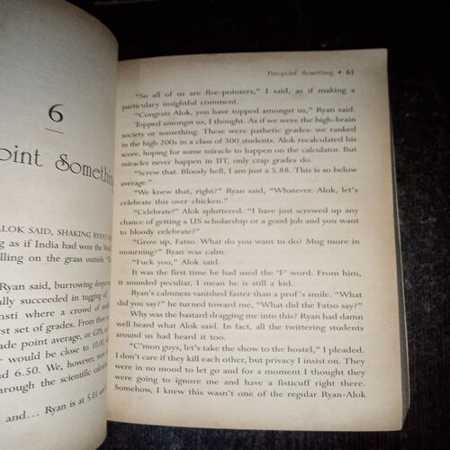 Five Point Someone ( Chetan Bhagat )( Rs. 140 ) Five Point Someone ( Chetan Bhagat )( Rs. 140 )