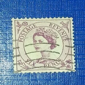 DUSED - GREAT BRITAIN SIX PENCE POSTAGE STAMP ocument 3_63 USED - GREAT BRITAIN SIX PENCE POSTAGE STAMP