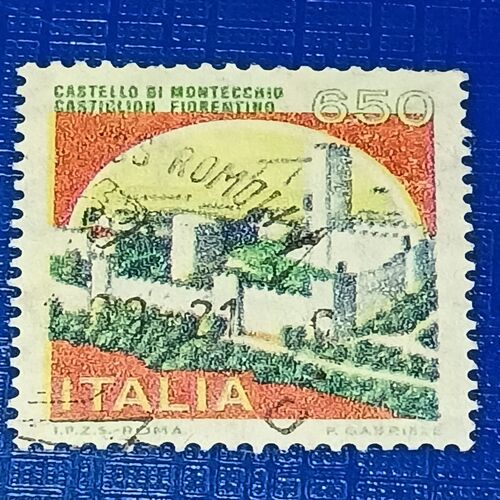 USED - ITALIA POSTAGE STAMP USED - ITALIA POSTAGE STAMP