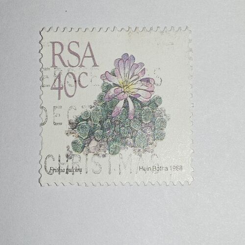 MNH - RSA HEIN BOTHA 1988 40C POSTAGE STAMP MNH - RSA HEIN BOTHA 1988 40C POSTAGE STAMP
