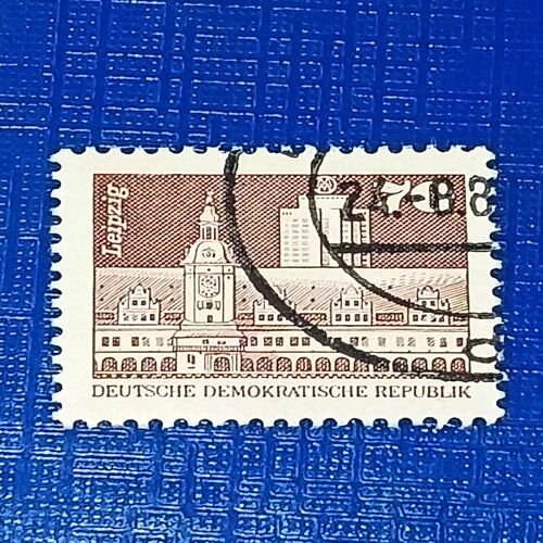 USED - DEUTSCHE DEMOKRATISCHE REPUBLIK 7C POSTAGE STAMP USED - DEUTSCHE DEMOKRATISCHE REPUBLIK 7C POSTAGE STAMP