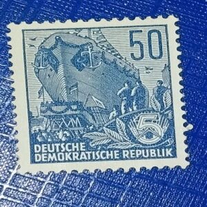 USED - DEUTSCHE DEMOKRATISCHE REPUBLIK 50 POSTAGE STAMP USED - DEUTSCHE DEMOKRATISCHE REPUBLIK 50 POSTAGE STAMP