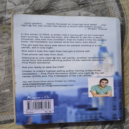 ONE NIGHT @ THE CALL CENTER ( CHETAN BHAGAT )