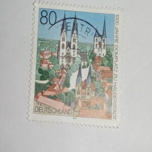 USED - DEUTSCHLAND 80 POSTAGE STAMP USED - DEUTSCHLAND 80 POSTAGE STAMP