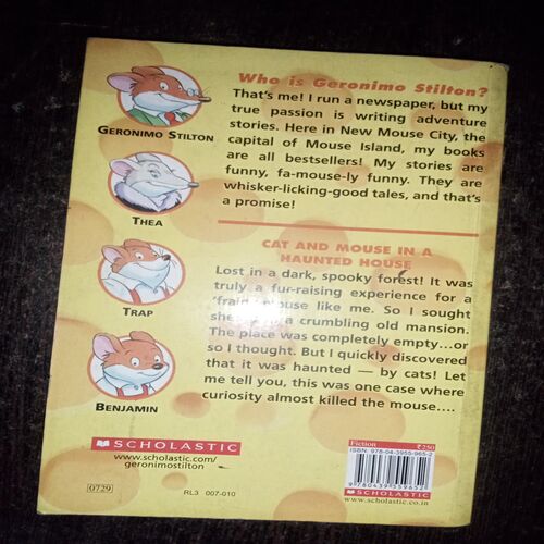 Cat And Mouse In a Haunted House ( Geronimo Stilton )( Rs. 250 ) Cat And Mouse In a Haunted House ( Geronimo Stilton )( Rs. 250 )