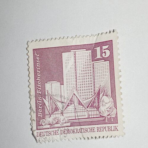MNH - DEUTSCHE DEMOKRATISCHE REPUBLIK 15 POSTAGE STAMP MNH - DEUTSCHE DEMOKRATISCHE REPUBLIK 15 POSTAGE STAMP