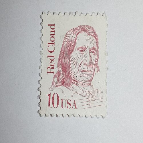 MNH - RED CLOUD 10USA POSTAGE STAMP MNH - RED CLOUD 10USA POSTAGE STAMP