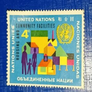 MNH - UNITAD NATIONS POSTAGE STAMP 4C MNH - UNITAD NATIONS POSTAGE STAMP 4C
