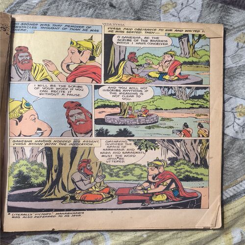 Document 4_4 MAHABHARATA THE ANCESTORS OF THE KURUS ( BACK COVER MISSING )