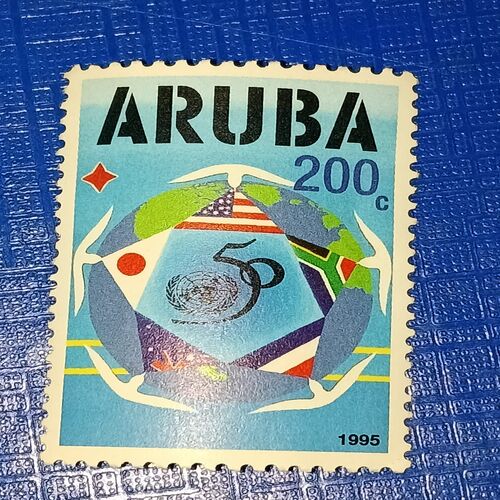 USED - ARUBA 200C POSTAGE STAMP USED - ARUBA 200C POSTAGE STAMP