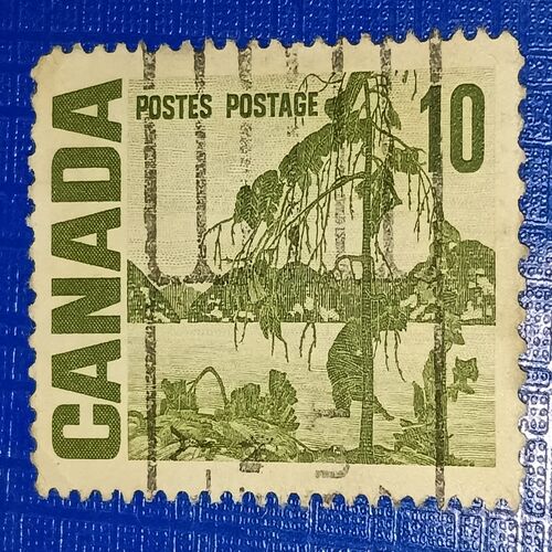 USED - CANADA 10 POSTAGE STAMP