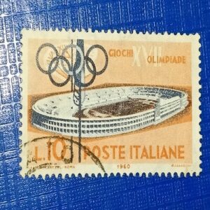 USED - POSTE ITALIANE 10LIRE POSTAGE STAMP