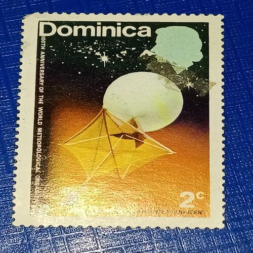 USED - DOMINICA 2C POSTAGE STAMP