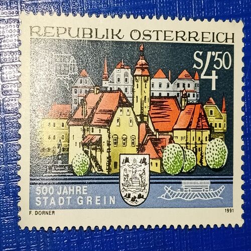 USED - REPUBLIK 'O' STERREICH 450S POSTAGE STAMP