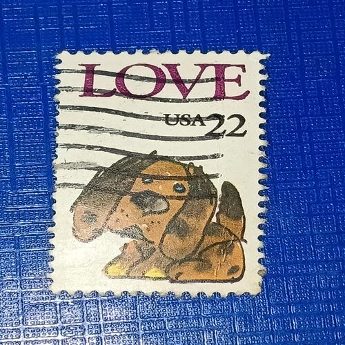 USED - USA 22 POSTAGE STAMP USED - USA 22 POSTAGE STAMP