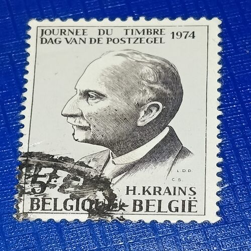 USED - BELGIAN 1974 POSTAGE STAMP USED - BELGIAN 1974 POSTAGE STAMP