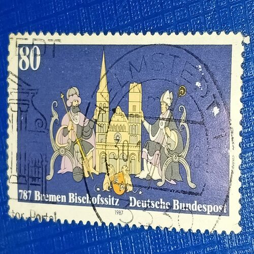 USED - DEUTSCHE BUNDESPOST 80 USED - DEUTSCHE BUNDESPOST 80