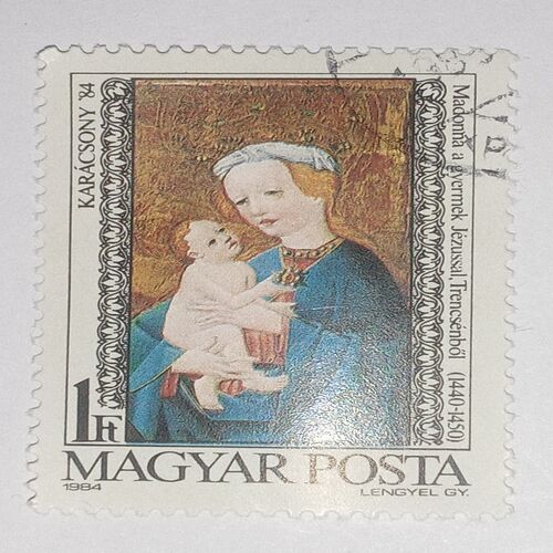 USED - MAGYAR POSTA 1Ft STAMP USED - MAGYAR POSTA 1Ft STAMP