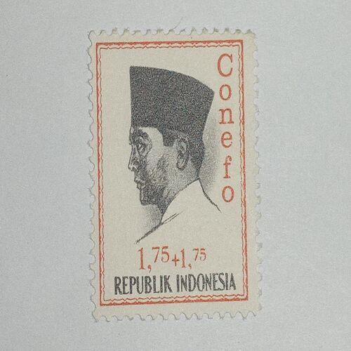 MNH - REPUBLIK INDONESIA 1,75+1,75 POSTAGE STAMP
