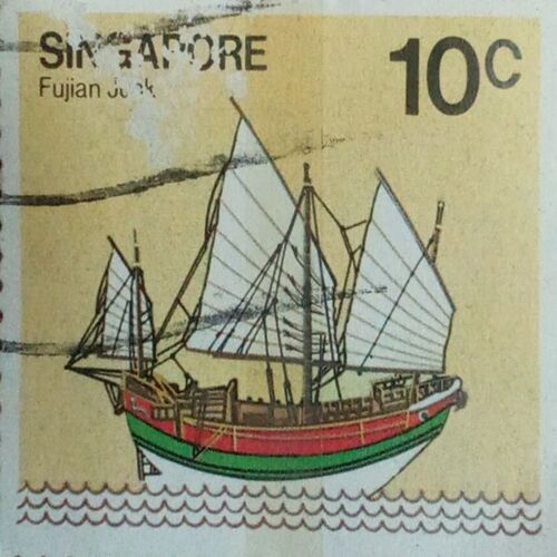 MNH -SINGAPORE 10C POSTAGE STAMP. MNH -SINGAPORE 10C POSTAGE STAMP.