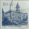 USED -RAS 12C CITY HALL PORT ELIZABETH POSTAGE STAMP. USED -RAS 12C CITY HALL PORT ELIZABETH POSTAGE STAMP.