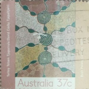 USED- AUSTRAILA 37c POSTAGE STAMP. USED- AUSTRAILA 37c POSTAGE STAMP.