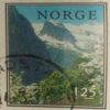 USED-NORGE 125 POSTAGE STAMP. USED-NORGE 125 POSTAGE STAMP.