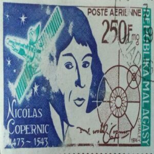 USED-NICLAS COPERNIC 1473- 1543, 250F mg POSTAGE STAMP. USED-NICLAS COPERNIC 1473- 1543, 250F mg POSTAGE STAMP.