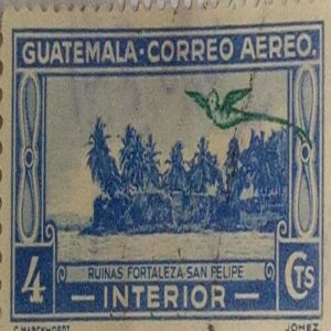 MNH-GUATEMALA- CORREO AEREO. -INTERIOR-4 CTS POSTAGE STAMP.