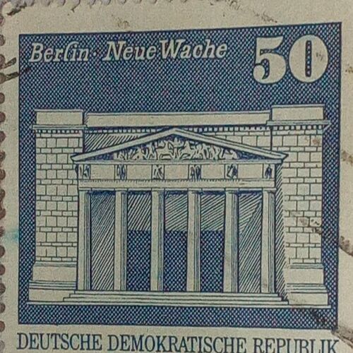 MNH-DEUTSCHE DEMOKRTISCHE REPUBLIK (berfit neue wache) 50 POSTAGE STAMP. MNH-DEUTSCHE DEMOKRTISCHE REPUBLIK (berfit neue wache) 50 POSTAGE STAMP.