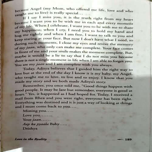 Love In The Reality (pages 190) (Hardik Dhamija)