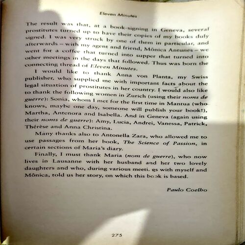 Document 85_128 Eleven Minutes (Paul Coelho) (pages 276)